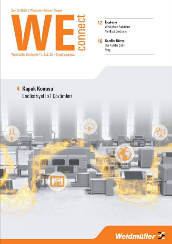 WEconnect - Weidmüller Türkiye Müşteri Dergi Röportajımız 03/2020